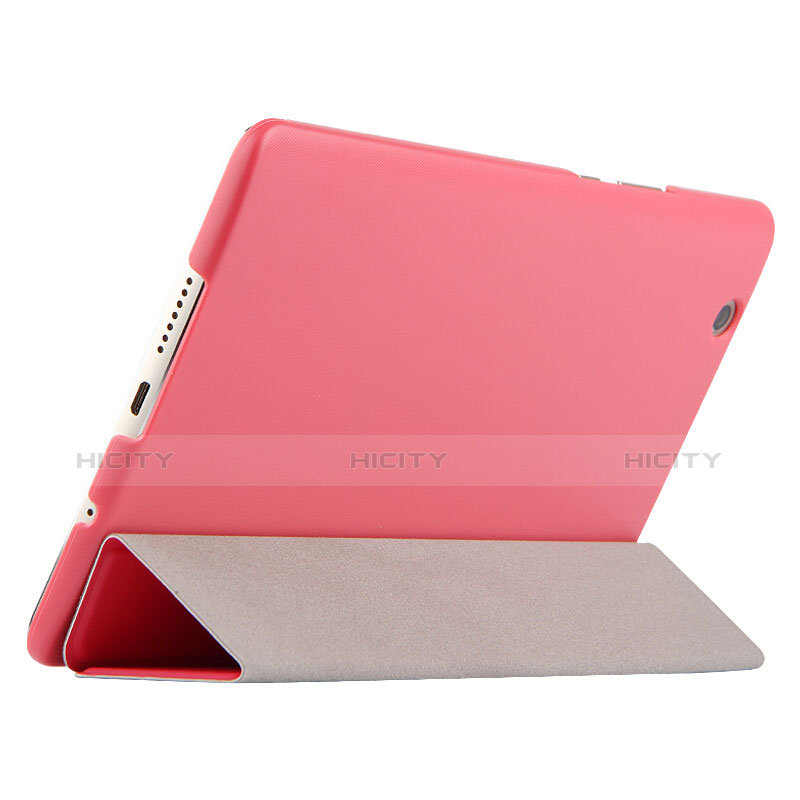 Funda de Cuero Cartera con Soporte para Huawei Mediapad M3 8.4 BTV-DL09 BTV-W09 Rojo