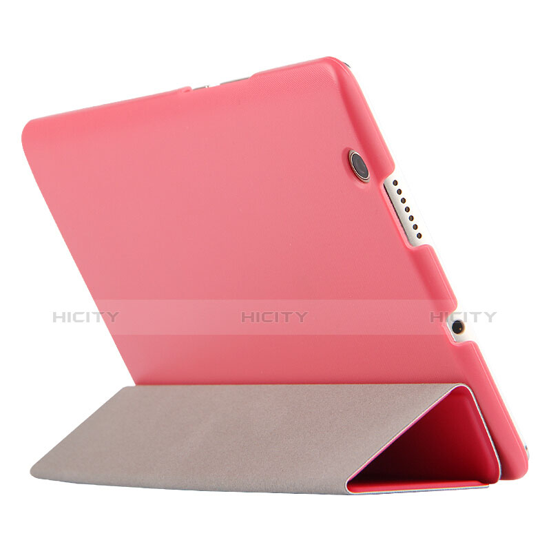 Funda de Cuero Cartera con Soporte para Huawei Mediapad M3 8.4 BTV-DL09 BTV-W09 Rojo