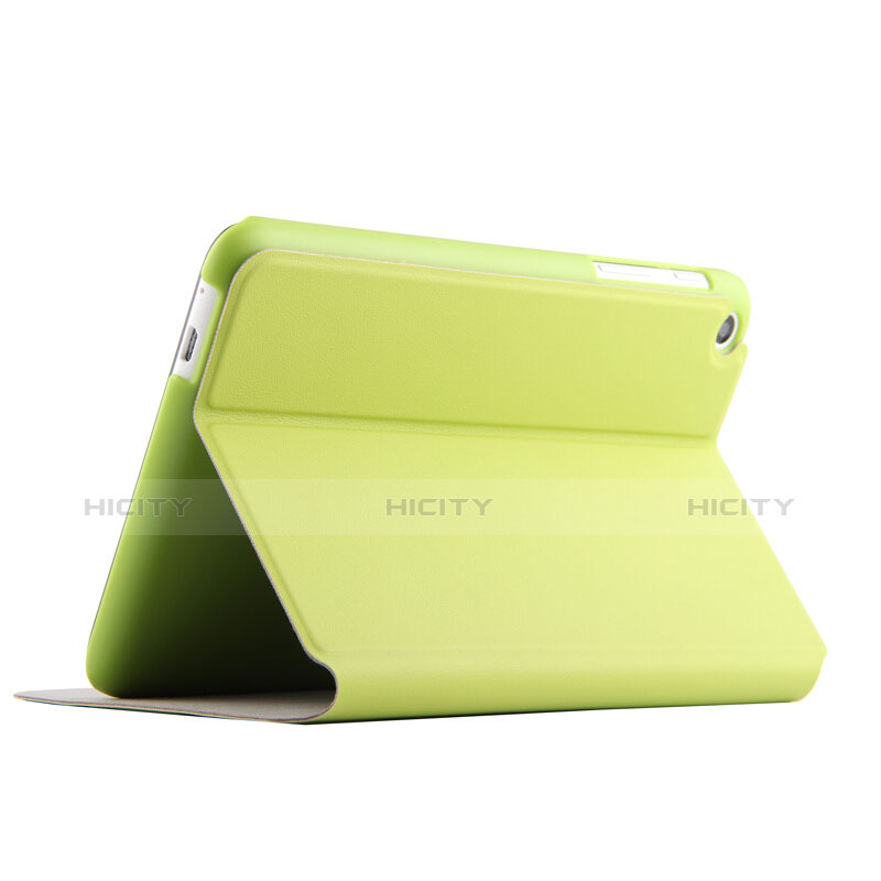 Funda de Cuero Cartera con Soporte para Huawei Mediapad T1 7.0 T1-701 T1-701U Verde