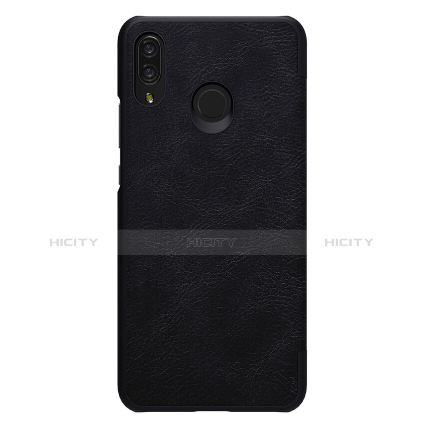 Funda de Cuero Cartera con Soporte para Huawei Nova 3i Negro