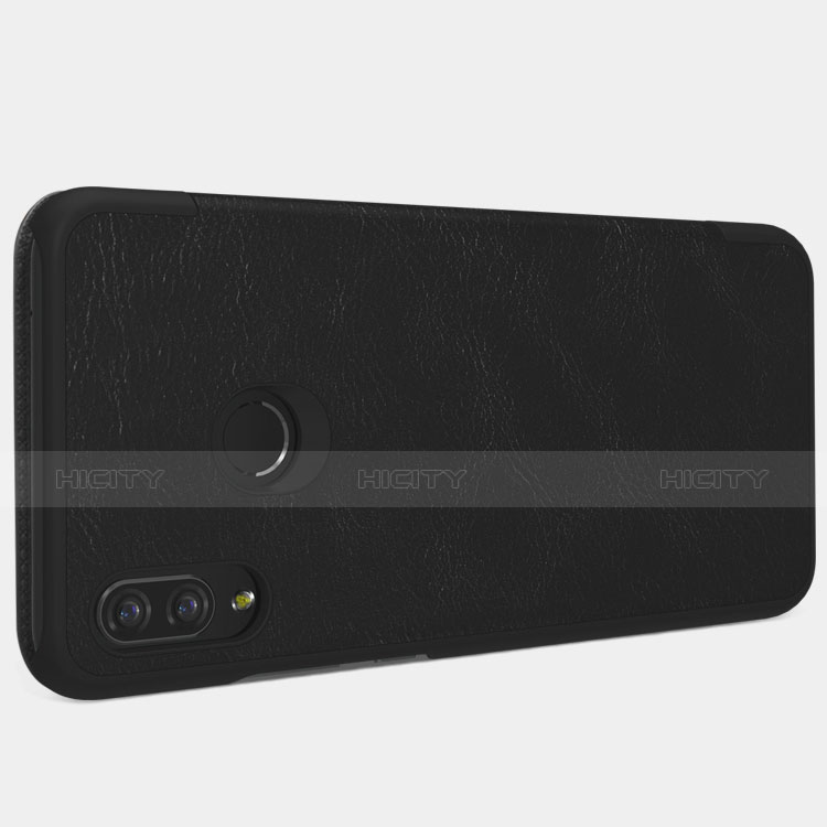 Funda de Cuero Cartera con Soporte para Huawei Nova 3i Negro