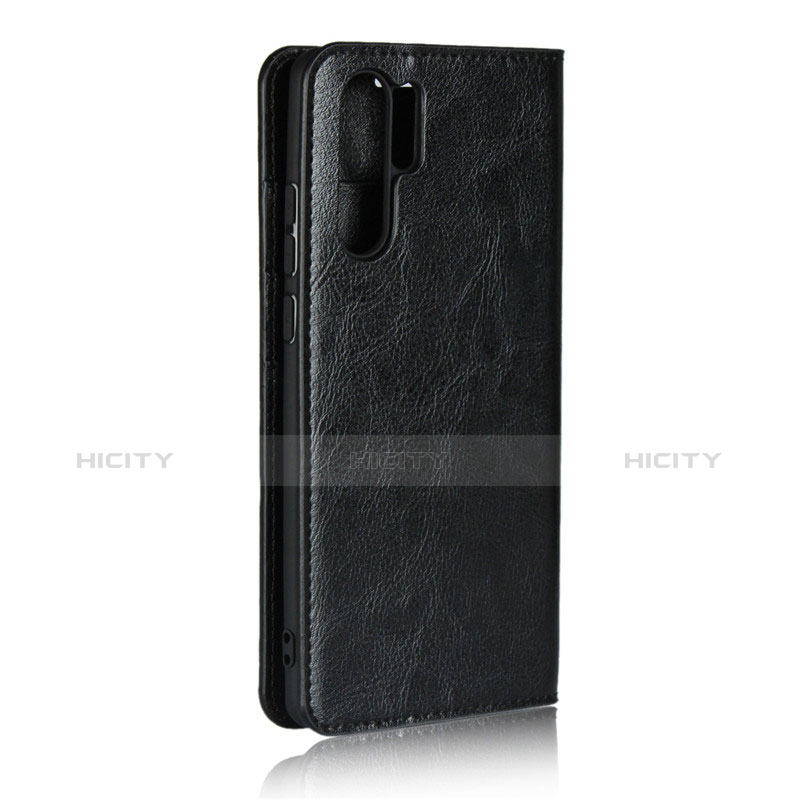 Funda de Cuero Cartera con Soporte para Huawei P30 Pro Negro