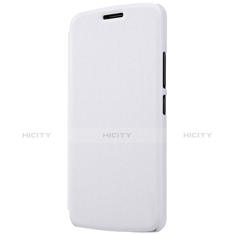 Funda de Cuero Cartera con Soporte para Motorola Moto G5 Blanco