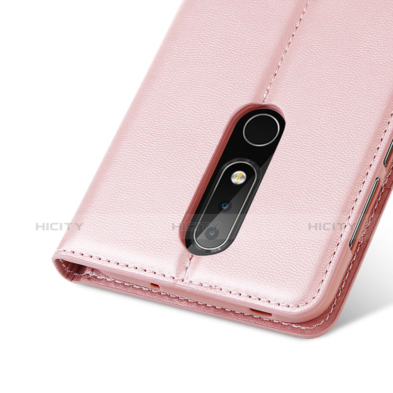 Funda de Cuero Cartera con Soporte para Nokia 7.1 Plus