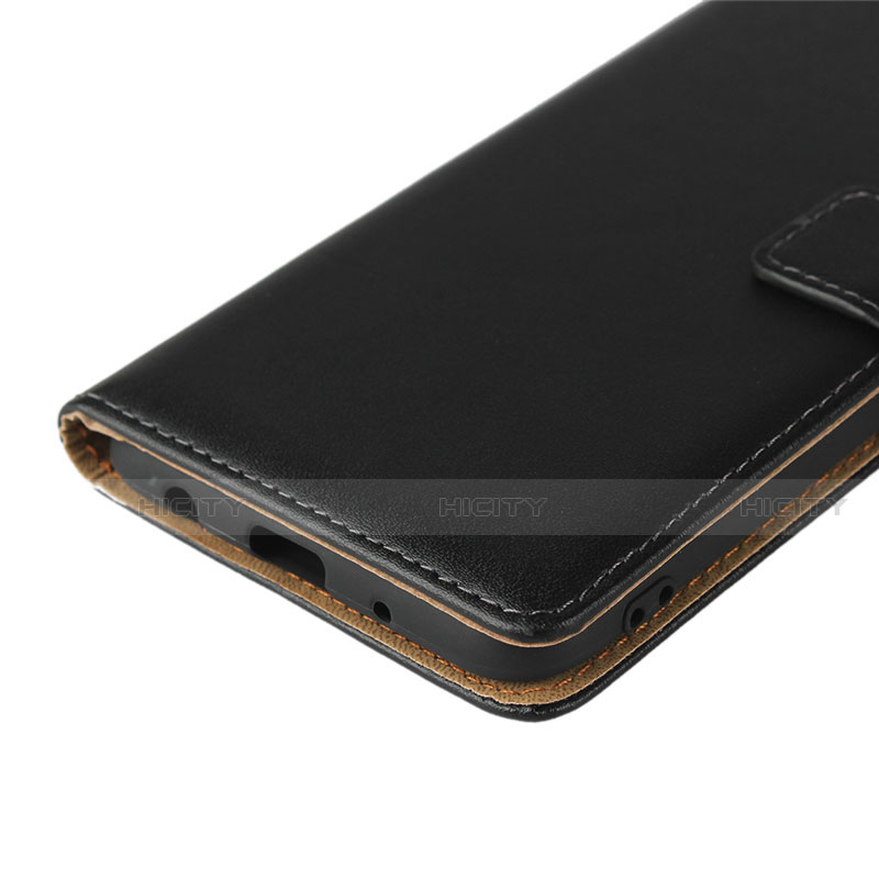 Funda de Cuero Cartera con Soporte para Samsung Galaxy A10 Negro