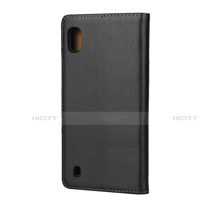 Funda de Cuero Cartera con Soporte para Samsung Galaxy A10 Negro