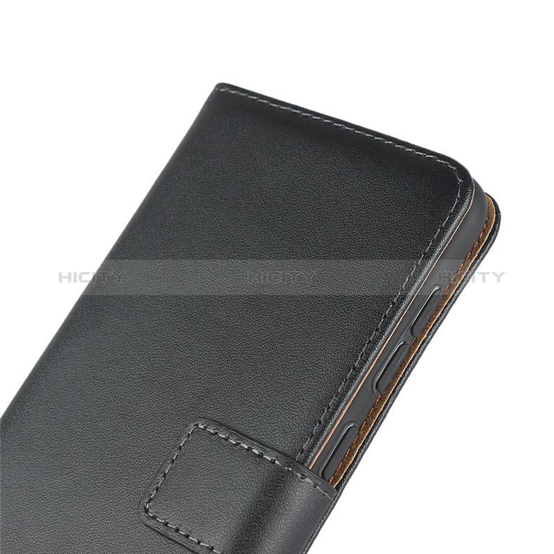 Funda de Cuero Cartera con Soporte para Samsung Galaxy A50S Negro