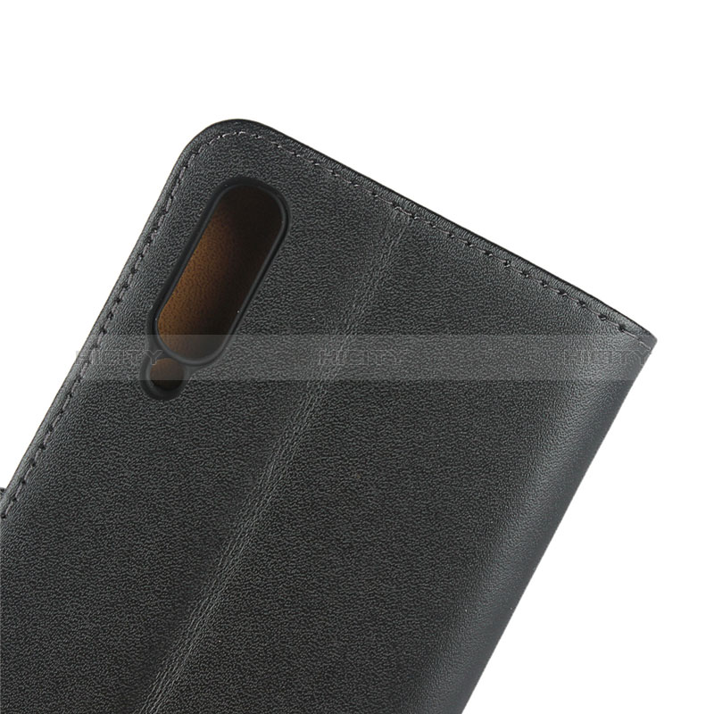 Funda de Cuero Cartera con Soporte para Samsung Galaxy A50S Negro