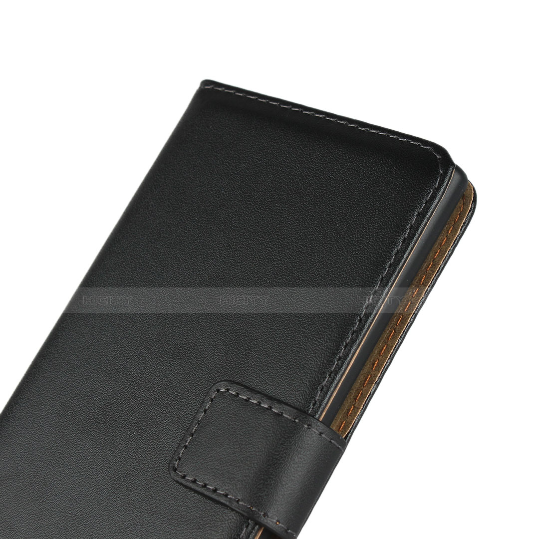 Funda de Cuero Cartera con Soporte para Samsung Galaxy Note 10 5G Negro