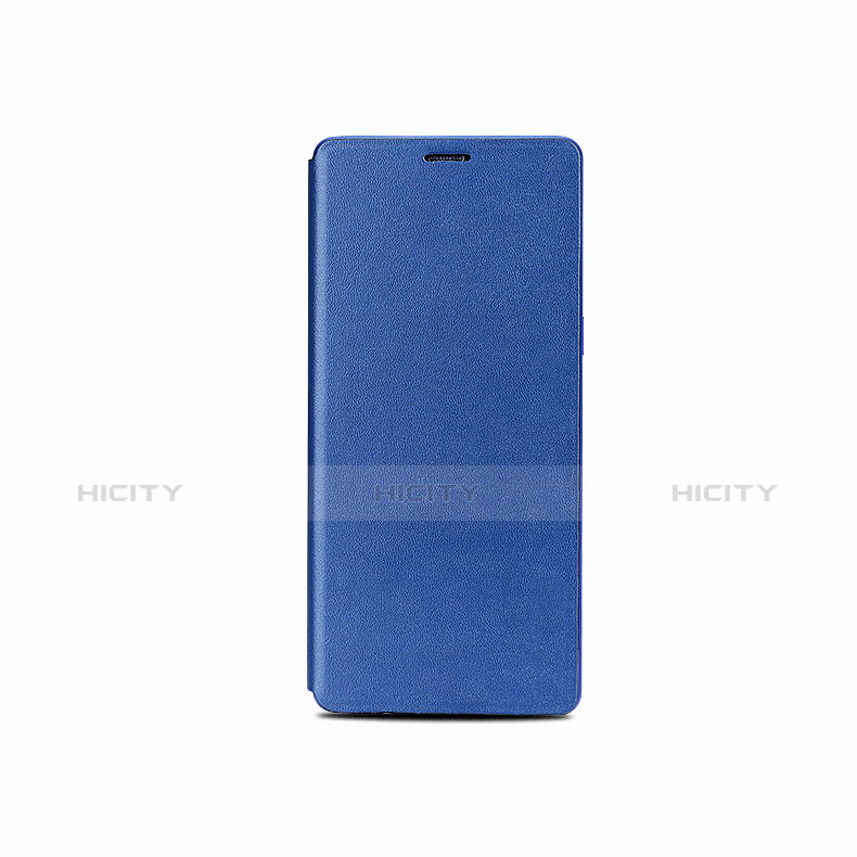 Funda de Cuero Cartera con Soporte para Samsung Galaxy Note 8 Duos N950F Azul