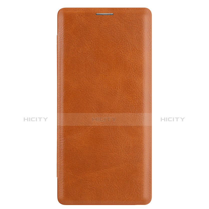 Funda de Cuero Cartera con Soporte para Samsung Galaxy Note 9 Marron