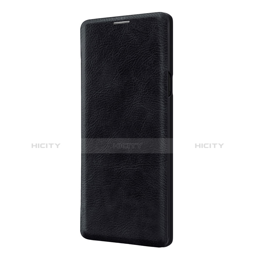 Funda de Cuero Cartera con Soporte para Samsung Galaxy Note 9 Negro