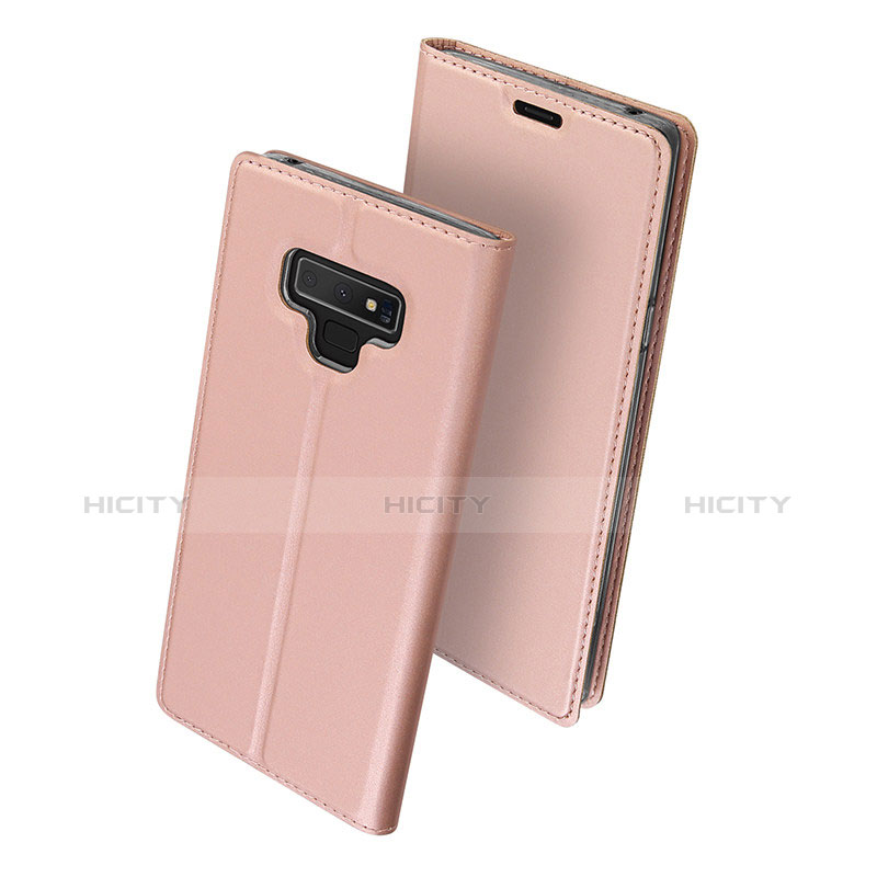 Funda de Cuero Cartera con Soporte para Samsung Galaxy Note 9 Rosa