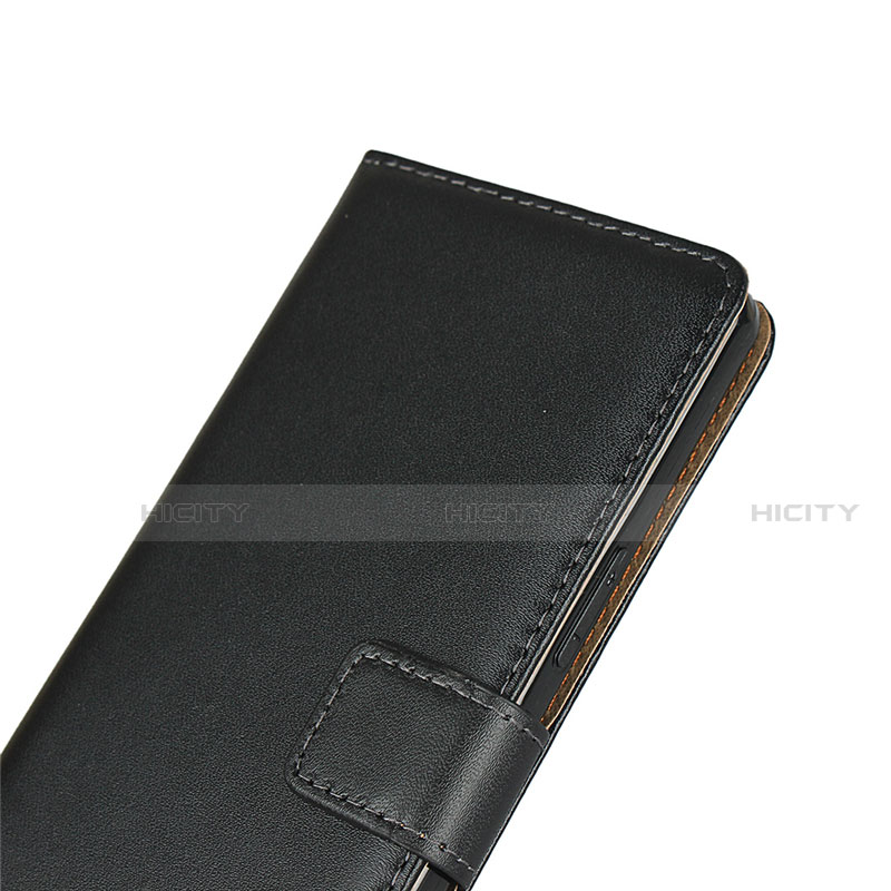 Funda de Cuero Cartera con Soporte para Sony Xperia 1 II Negro