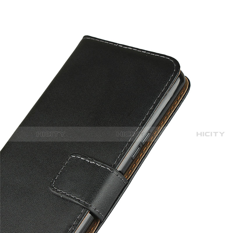 Funda de Cuero Cartera con Soporte para Sony Xperia 10 II Negro