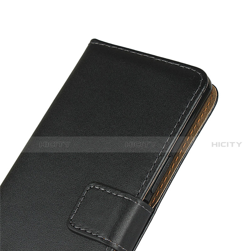 Funda de Cuero Cartera con Soporte para Sony Xperia L4 Negro