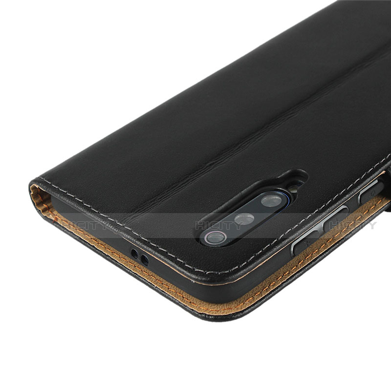 Funda de Cuero Cartera con Soporte para Xiaomi Mi 9 Pro 5G Negro