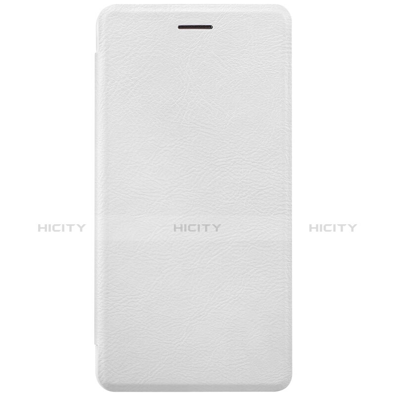 Funda de Cuero Cartera con Soporte para Xiaomi Mi Note Blanco