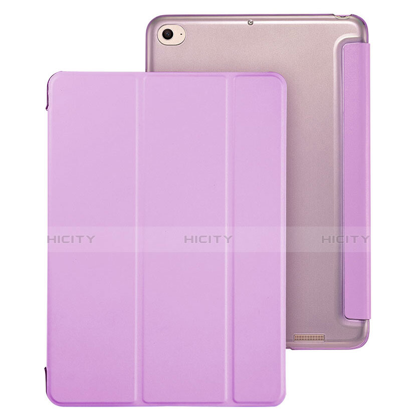 Funda de Cuero Cartera con Soporte para Xiaomi Mi Pad 3 Morado