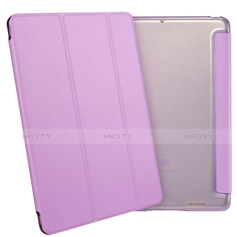 Funda de Cuero Cartera con Soporte para Xiaomi Mi Pad 3 Morado