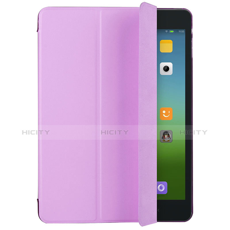 Funda de Cuero Cartera con Soporte para Xiaomi Mi Pad 3 Morado