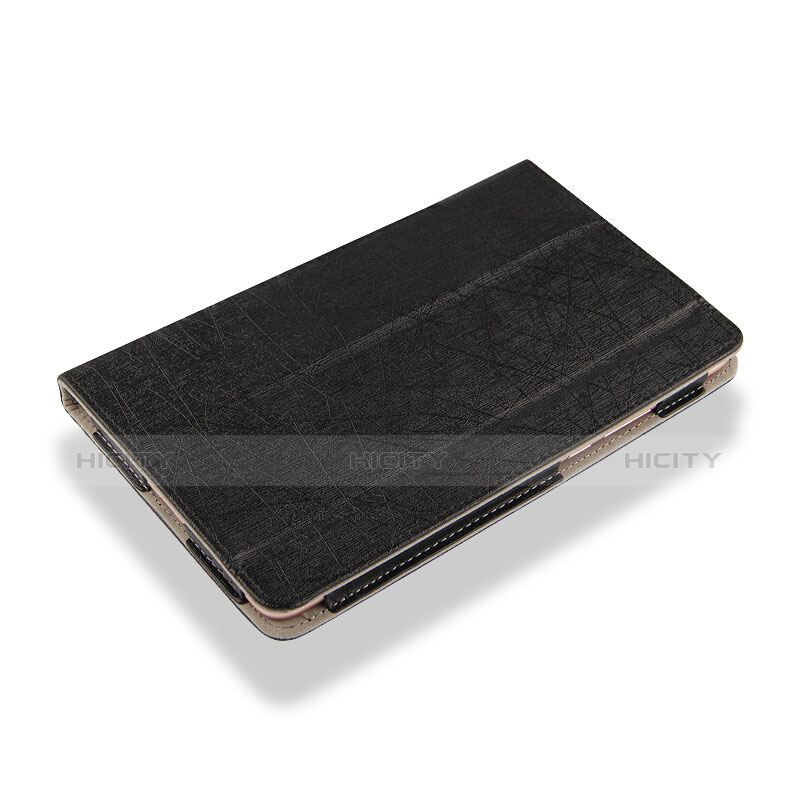 Funda de Cuero Cartera con Soporte para Xiaomi Mi Pad 4 Negro