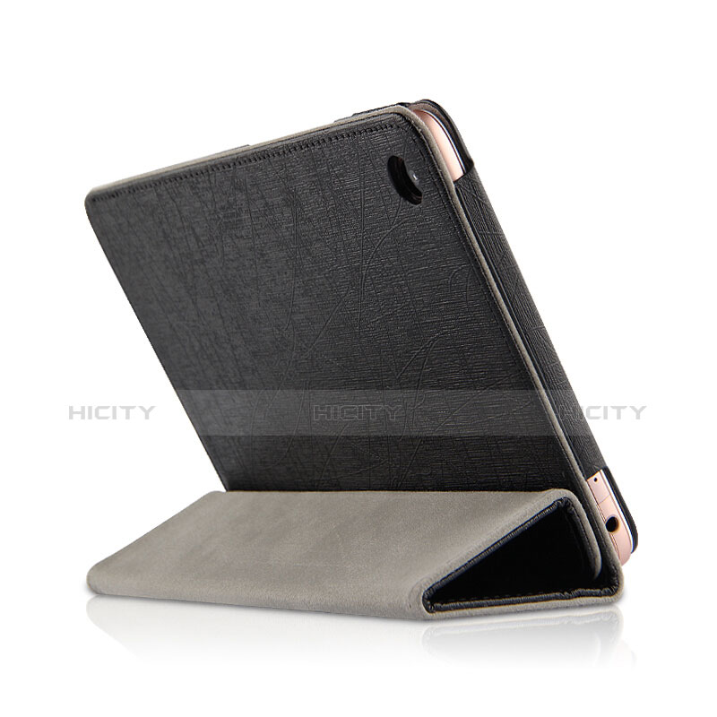 Funda de Cuero Cartera con Soporte para Xiaomi Mi Pad 4 Plus 10.1 Negro