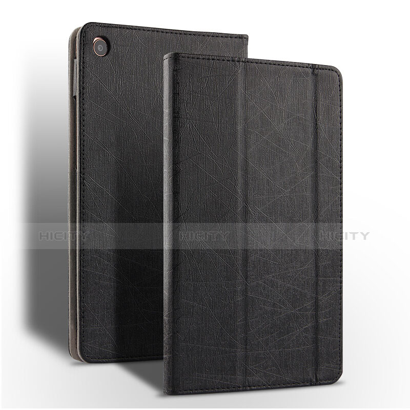 Funda de Cuero Cartera con Soporte para Xiaomi Mi Pad Negro