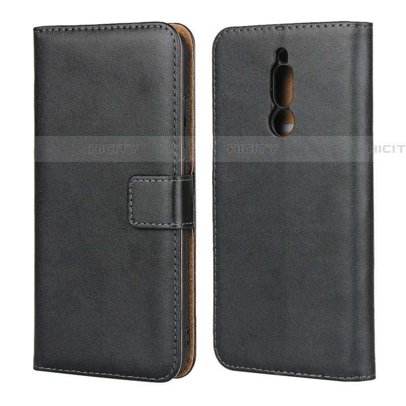 Funda de Cuero Cartera con Soporte para Xiaomi Redmi 8 Negro