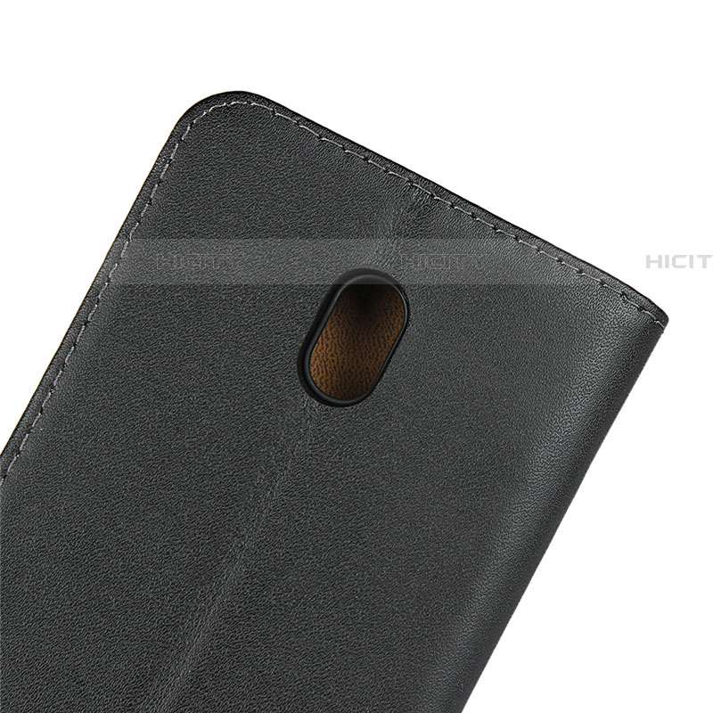 Funda de Cuero Cartera con Soporte para Xiaomi Redmi 8A Negro