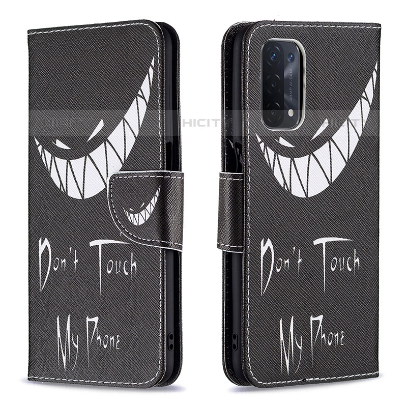 Funda de Cuero Cartera con Soporte Patron de Moda Carcasa B01F para OnePlus Nord N200 5G