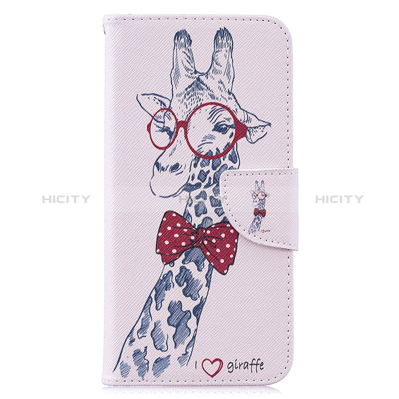 Funda de Cuero Cartera con Soporte Patron de Moda Carcasa B01F para Samsung Galaxy M20