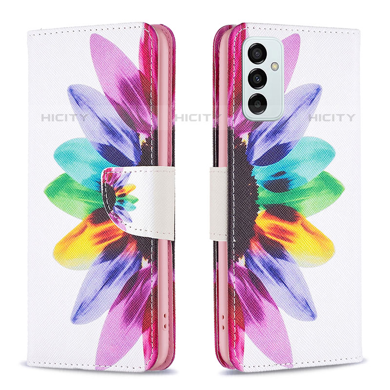 Funda de Cuero Cartera con Soporte Patron de Moda Carcasa B01F para Samsung Galaxy M23 5G