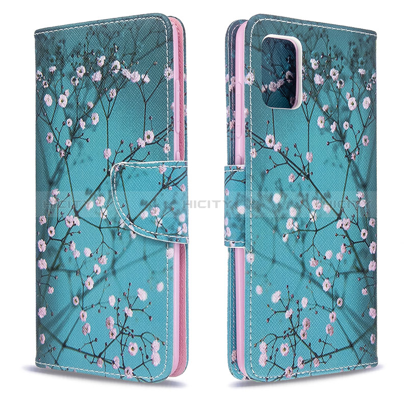 Funda de Cuero Cartera con Soporte Patron de Moda Carcasa B01F para Samsung Galaxy M40S