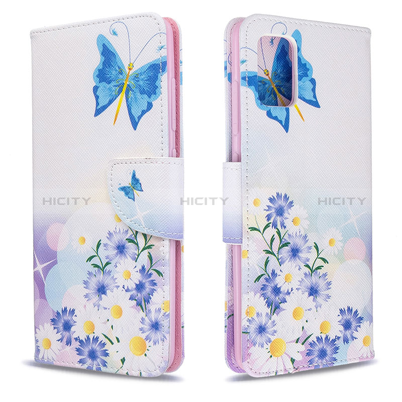 Funda de Cuero Cartera con Soporte Patron de Moda Carcasa B01F para Samsung Galaxy M40S