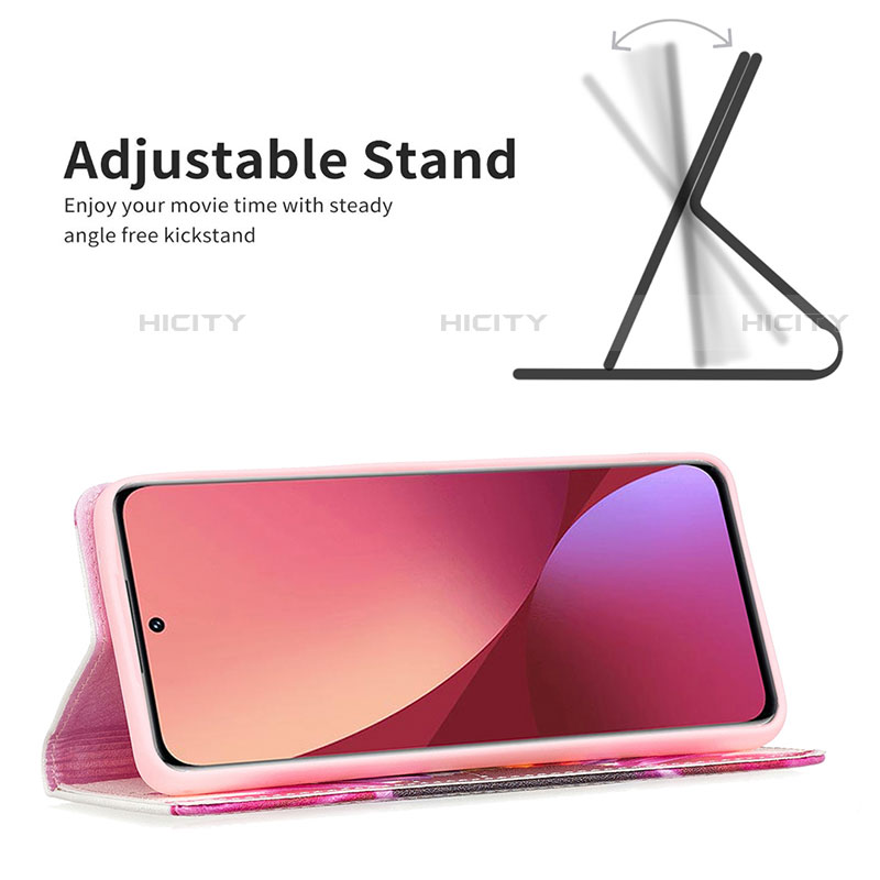 Funda de Cuero Cartera con Soporte Patron de Moda Carcasa B01F para Xiaomi Mi 12S 5G