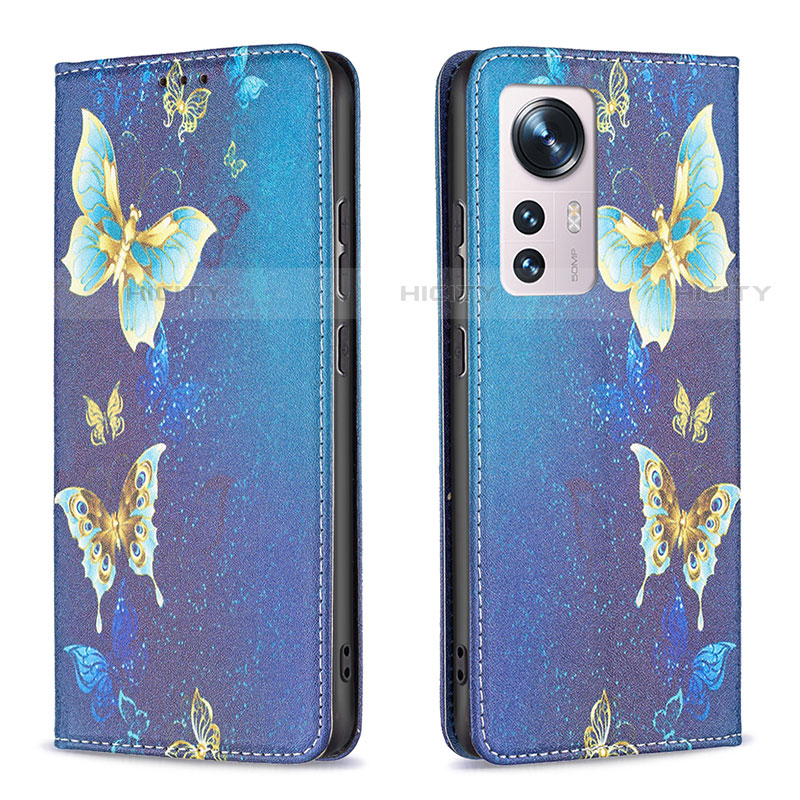 Funda de Cuero Cartera con Soporte Patron de Moda Carcasa B01F para Xiaomi Mi 12X 5G