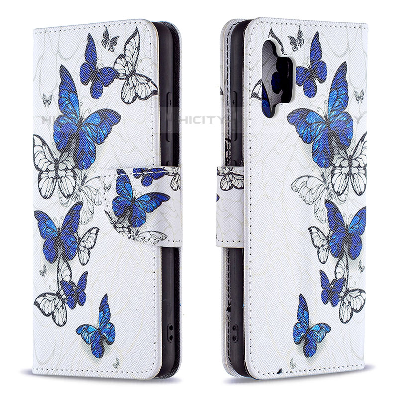 Funda de Cuero Cartera con Soporte Patron de Moda Carcasa B03F para Samsung Galaxy M32 5G