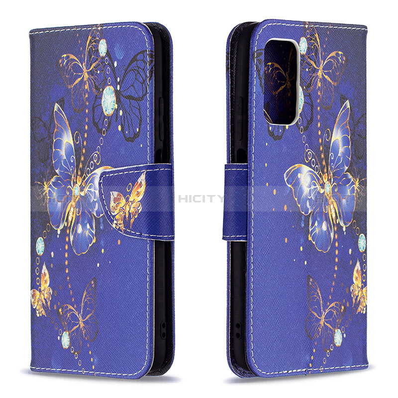 Funda de Cuero Cartera con Soporte Patron de Moda Carcasa B03F para Xiaomi Poco M3