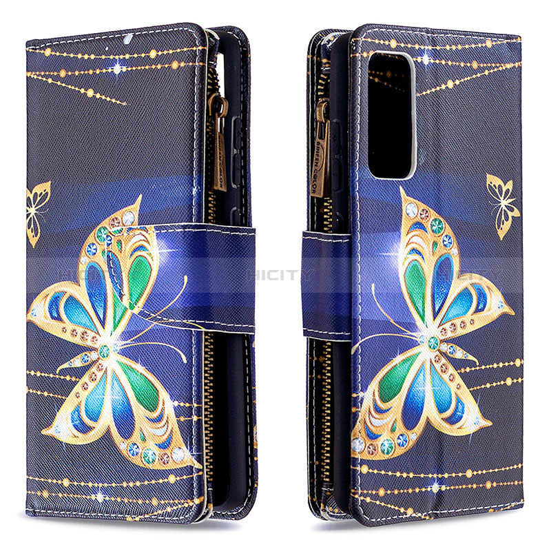 Funda de Cuero Cartera con Soporte Patron de Moda Carcasa B04F para Samsung Galaxy S20 Lite 5G