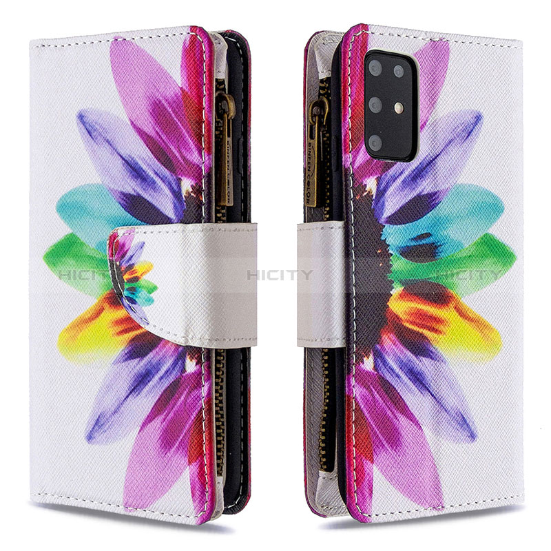 Funda de Cuero Cartera con Soporte Patron de Moda Carcasa B04F para Samsung Galaxy S20 Plus 5G