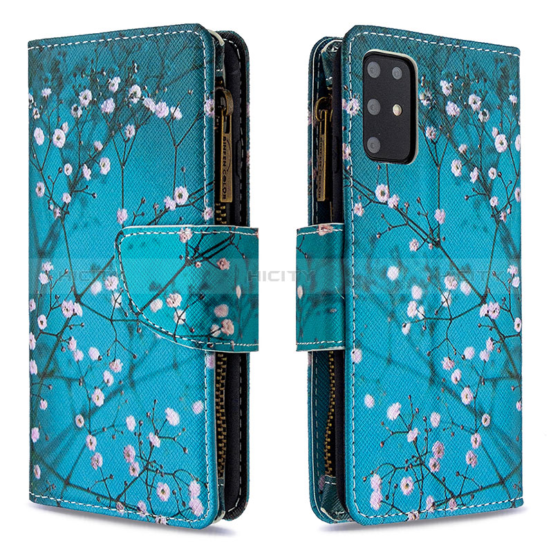 Funda de Cuero Cartera con Soporte Patron de Moda Carcasa B04F para Samsung Galaxy S20 Plus 5G