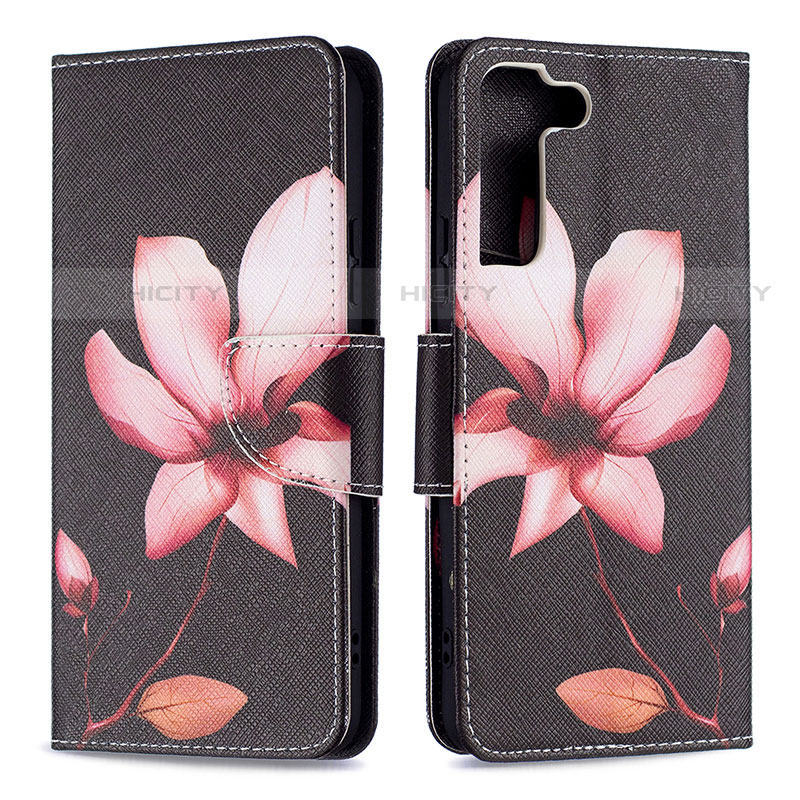 Funda de Cuero Cartera con Soporte Patron de Moda Carcasa B09F para Samsung Galaxy S21 5G