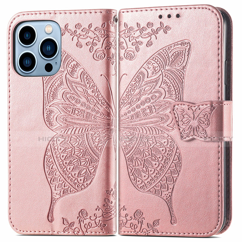 Funda de Cuero Cartera con Soporte Patron de Moda Carcasa H07 para Apple iPhone 13 Pro