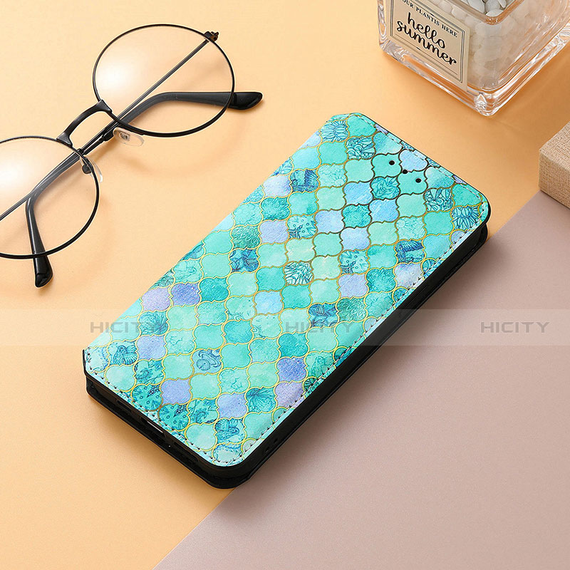 Funda de Cuero Cartera con Soporte Patron de Moda Carcasa H10 para Apple iPhone 13 Mini