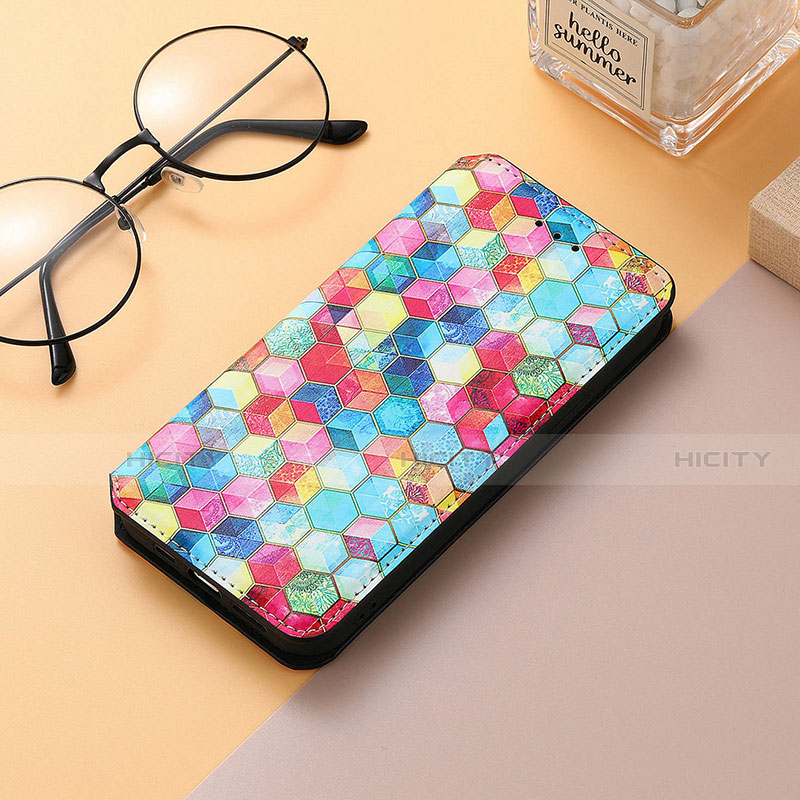 Funda de Cuero Cartera con Soporte Patron de Moda Carcasa H10 para Apple iPhone 14