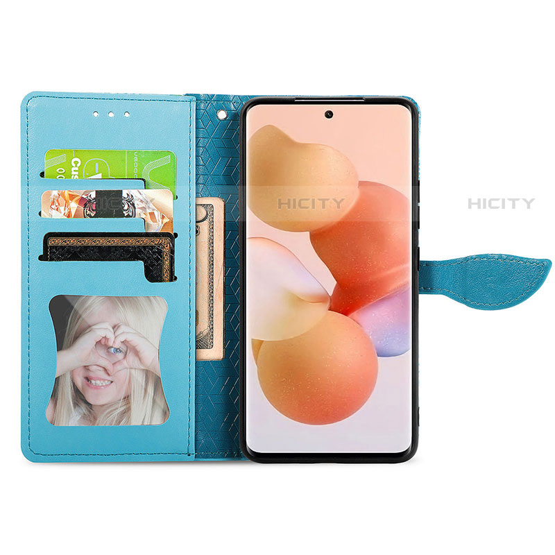 Funda de Cuero Cartera con Soporte Patron de Moda Carcasa L02 para Xiaomi Mi 12 Lite 5G