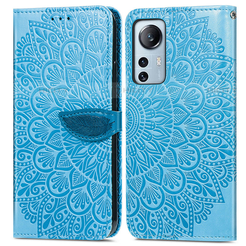 Funda de Cuero Cartera con Soporte Patron de Moda Carcasa L02 para Xiaomi Mi 12 Lite 5G