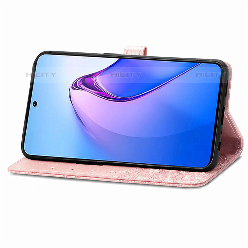 Funda de Cuero Cartera con Soporte Patron de Moda Carcasa para Oppo Reno8 Pro+ Plus 5G