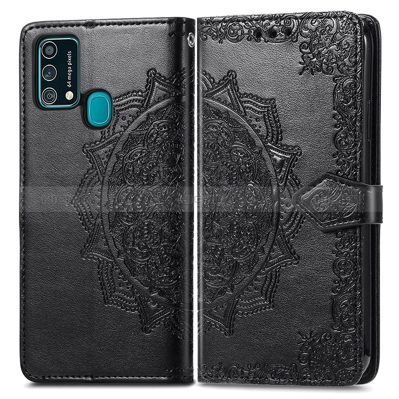 Funda de Cuero Cartera con Soporte Patron de Moda Carcasa para Samsung Galaxy M21s